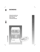 Siemens SE66A591EU/22 Handleiding