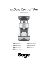 Sage SCG600 - the Dose Control Pro de handleiding