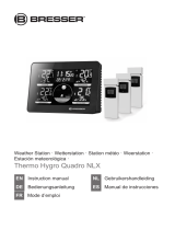 Bresser Thermo Hygro Quadro NLX - Thermo-/Hygrometer de handleiding