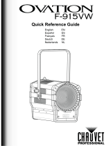 Chauvet Professional OVATION F-915VW Referentie gids