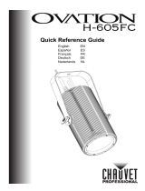 Chauvet Ovation H-605FC Referentie gids