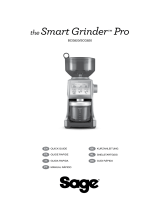 Sage BCG820 - the Smart Grinder Pro de handleiding