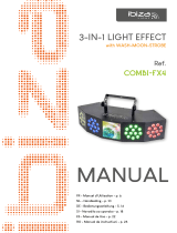 Ibiza Light & Sound 3-in-1 Light Effect Handleiding