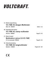 VOLTCRAFT VC-740E Operating Instructions Manual