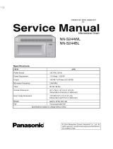 Panasonic NN-S244WL de handleiding