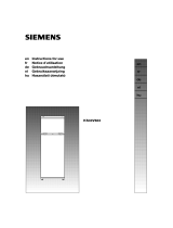 Siemens KS33V603 Handleiding