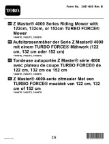 Toro 122cm Z Master 4000 Series Riding Mower Handleiding