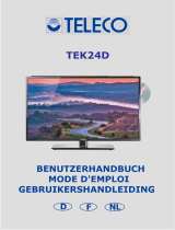 Teleco TEK24D Televisore Handleiding