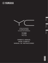 Yamaha YC73 73-Key Stage Keyboard de handleiding