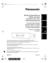 Panasonic SC-DM502E-W de handleiding
