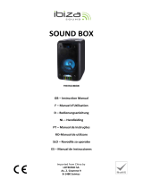 Ibiza SOUND BOX PORTABLE AUTONOME 300W (FREESOUND300) de handleiding