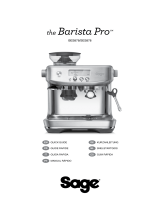 Sage the Barista Pro SES878 de handleiding