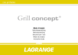 LAGRANGE Barbecue Grill Concept® de table Handleiding