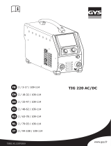 GYS TIG 220 AC/DC de handleiding
