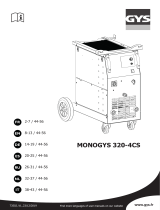 GYS MONOGYS 320-4CS de handleiding
