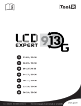 GYS LCD EXPERT 9.13 G BLUE HELMET de handleiding