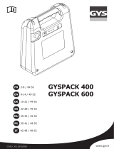 GYS GYSPACK 400 de handleiding