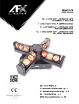 afx light SPIN12-FX Handleiding