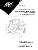 afx light MUSHROOM-2.0 Handleiding