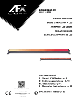 afx light BARLED200-FX Handleiding