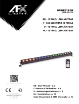 afx light BARLED18-PIX Handleiding