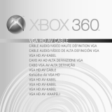 Microsoft Xbox 360 Cable audio vidéo haute définition VGA Gebruikershandleiding