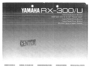 Yamaha RX-300 de handleiding