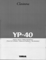 Yamaha YP-40 de handleiding