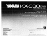 Yamaha KX-330 de handleiding
