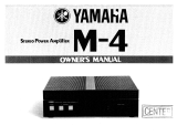 Yamaha M-4 de handleiding