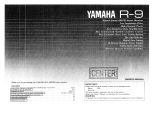 Yamaha R-9 de handleiding