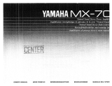 Yamaha MX-70 de handleiding