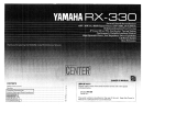 Yamaha RX-330 de handleiding
