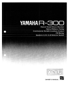 Yamaha RX-300 de handleiding