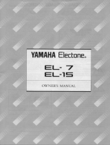 Yamaha EL-15 de handleiding