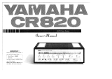 Yamaha CR-820 de handleiding