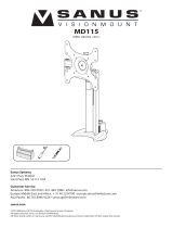 Sanus Systems MD115 Handleiding