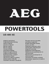 AEG US 400 XE de handleiding