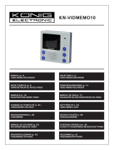 Konig Electronic KN-VIDMEMO10 Handleiding