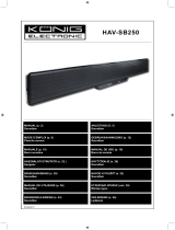 Konig Electronic HAV- SB 250 de handleiding