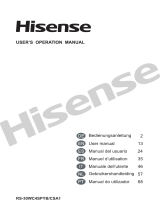 Hisense RS-30WC4SPB/CSA1 Handleiding