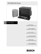 Bosch Appliances Appliances Home Security System LTC 8540/00 Handleiding