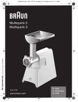 Braun G 1500 Handleiding