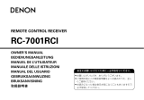 Denon RC-7001RCI Handleiding
