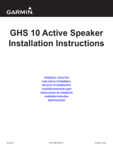 Garmin Active Speaker, Silver Installatie gids