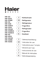Haier HR-133NR/A Handleiding
