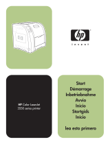 HP Color LaserJet 3550 Printer series Handleiding