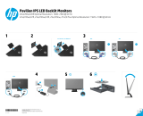 HP Pavilion 20bw 20-inch Diagonal IPS LED Backlit Monitor Handleiding