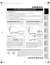 ONKYO DV-SP506 Handleiding
