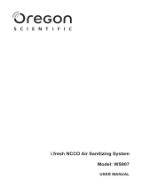 Oregon Scientific i.fresh WS907 Handleiding